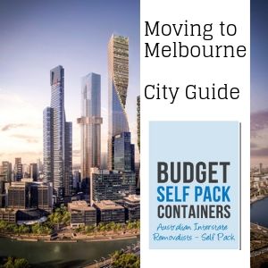 Interstate Removalists Melbourne City Guide | Budget Self Pack Containers
