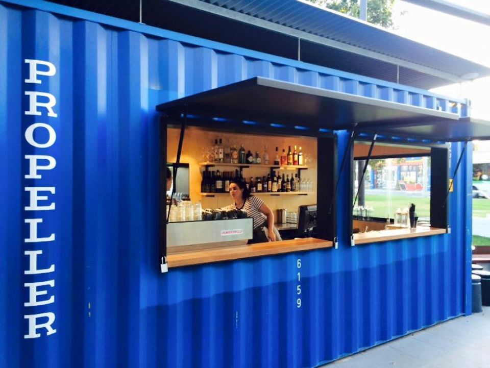 Shipping container restaurant | Budget Self Pack Containers