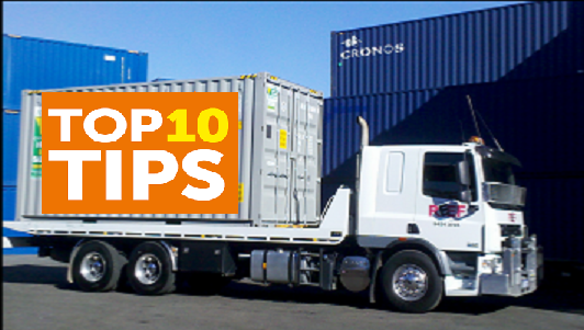 10 Tips For Packing Moving Containers!