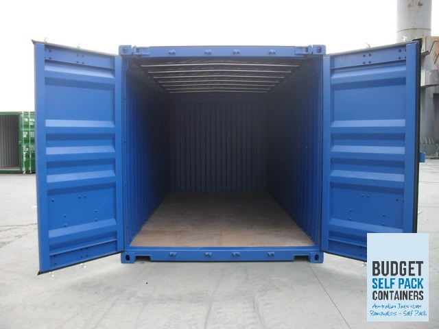How to best utilise the space in a 20ft moving container