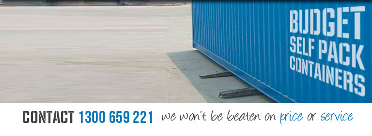 Budget Self Pack Containers will help with your container removals in Perth, Melbourne, Sydney & Brisbane 1300 659 221