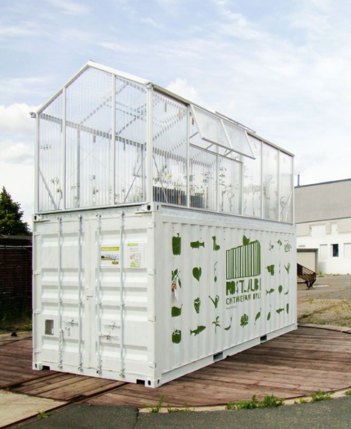 Shipping Container Greenhouse - BSPC Removalists