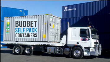 8 tonne weight allowance with Budget Self Pack Containers