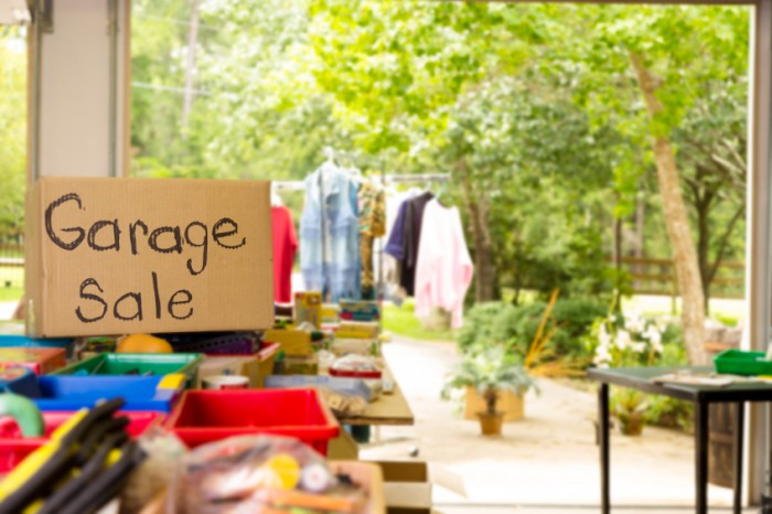 Reduce clutter with a garage sale - BSPC Removalists