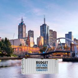 Melbourne Removalists | Budget Self Pack Containers