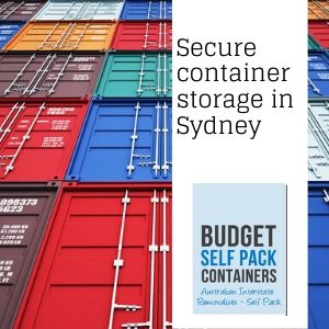 Sydney Container Storage | Budget Self Pack Containers