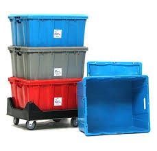 Using Plastic Storage Bins When Moving House