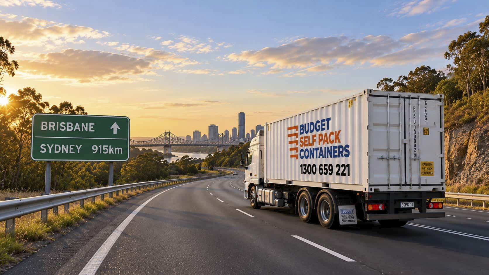 Brisbane to Sydney Moving Container in Transit